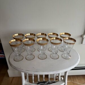 Rambler Rose 1125 Gold by GLASTONBURY - LOTUS - 10 piece set